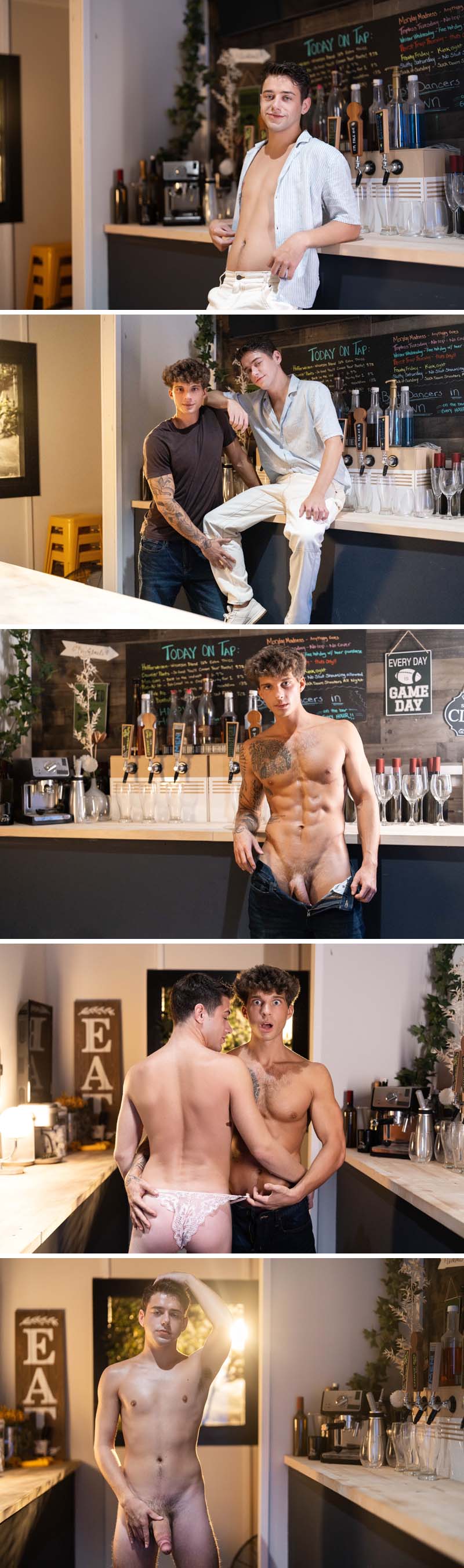 Breeding The Bartender (Joey Mills Gets Filled by Leo Levine) at MEN.com