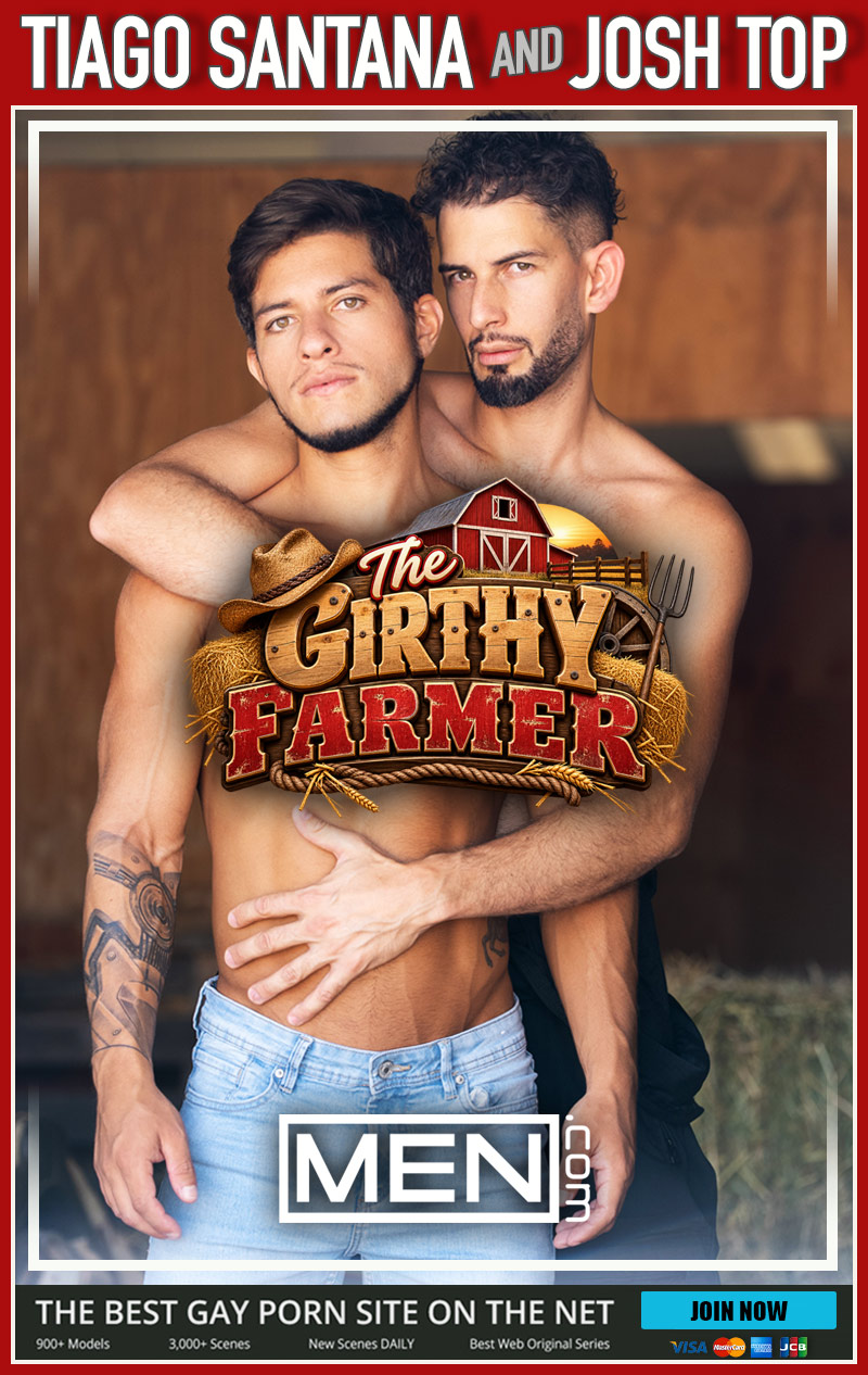 Josh Top and Tiago Santana Get Down and Dirty in 'The Girthy Farmer' at MEN.com