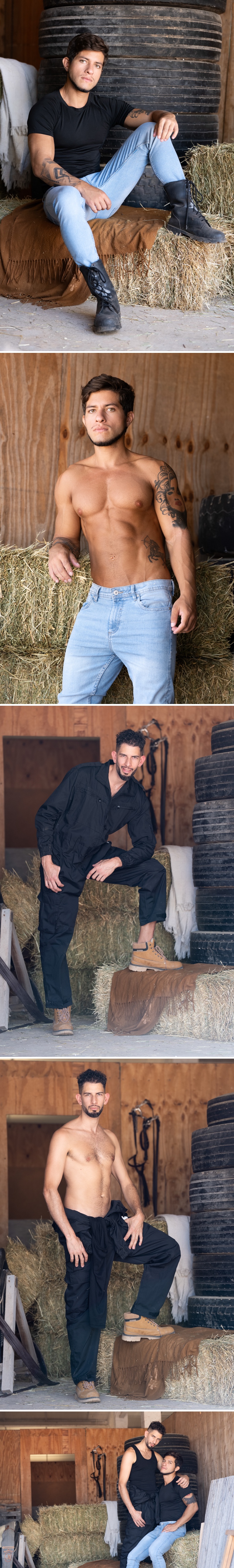 Josh Top and Tiago Santana Get Down and Dirty in 'The Girthy Farmer' at MEN.com