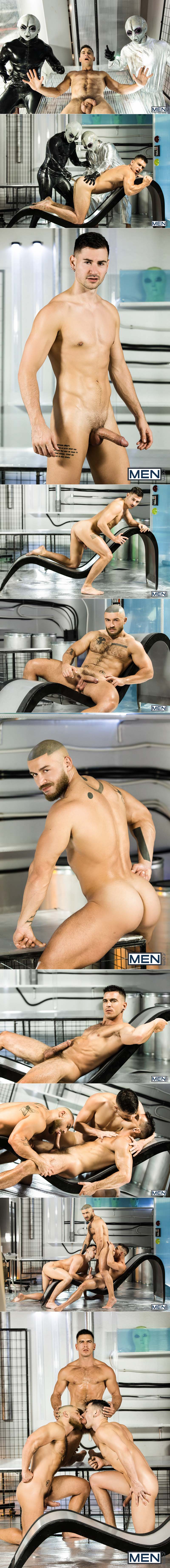 Anal Abduction (Paddy O'Brian, Lukas Daken and François Sagat) at Drill My Hole
