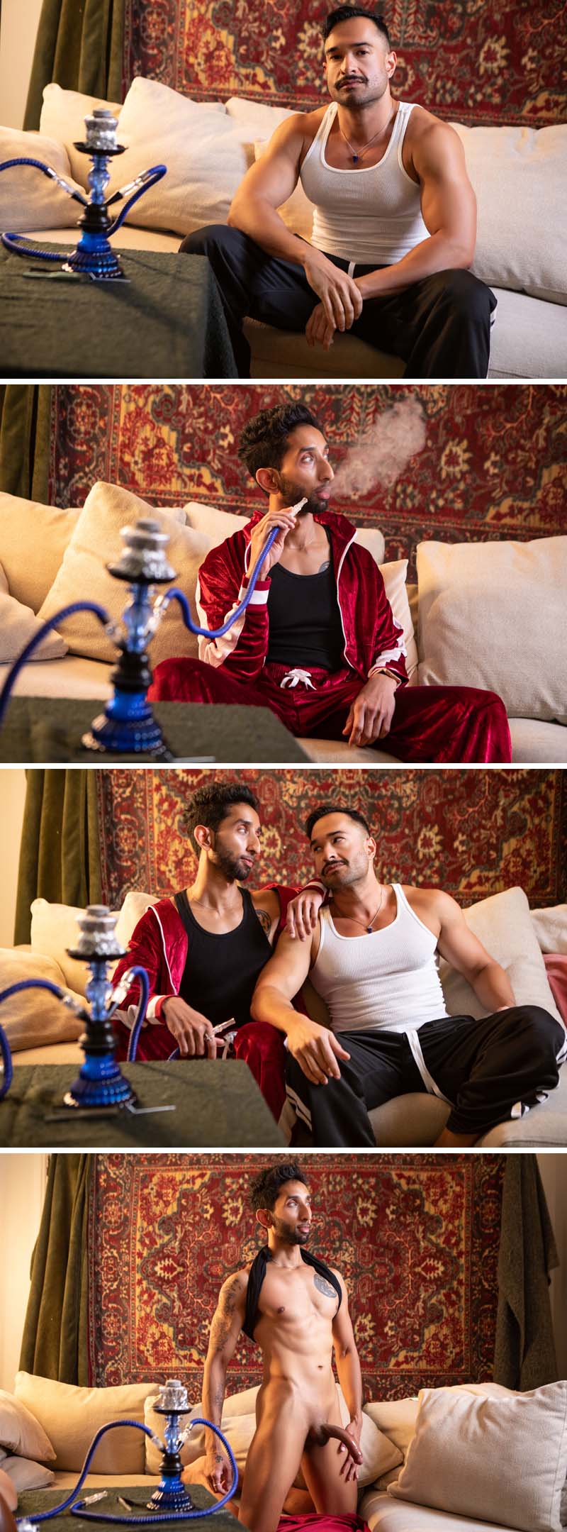 Straight Hookah Bros (Raj and Ram Sivan) at MEN.com