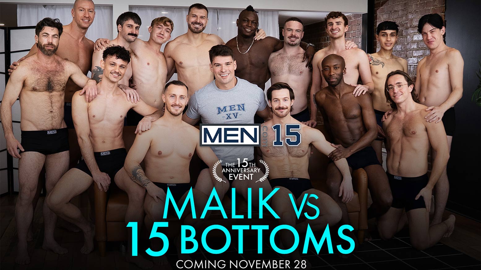 Malik Delgaty Takes On 15 Bottoms for MEN.com's Wild 15th Anniversary Showdown