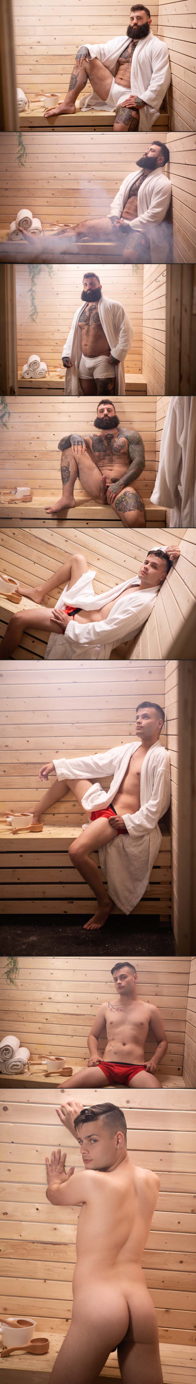Sauna Submission (Markus Kage Fucks Ryan Bailey) at MEN.com
