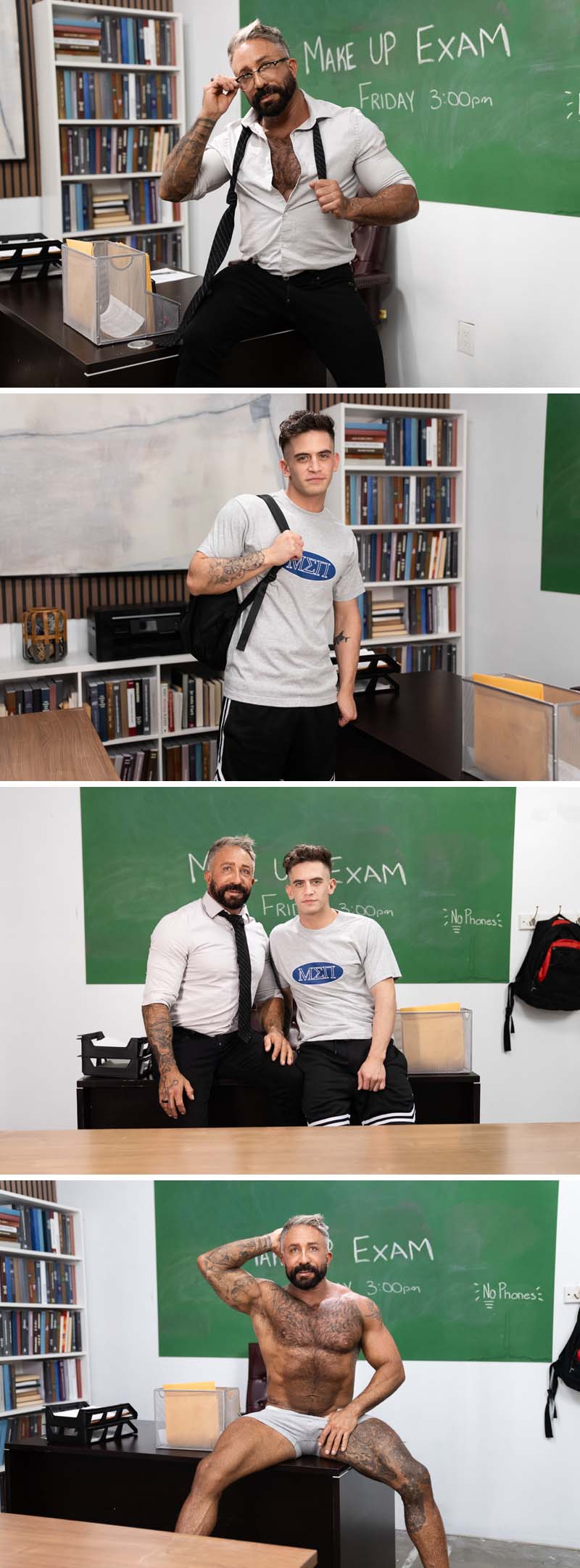 Midterm Mischief (Trevor Brooks and Professor Ken Rock Cross the Line) at MEN.com