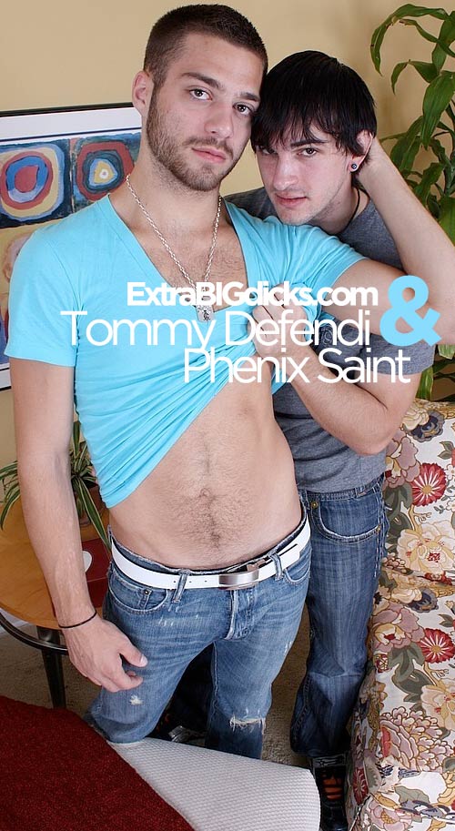 Tommy Defendi & Phenix Saint at ExtraBigDicks.com