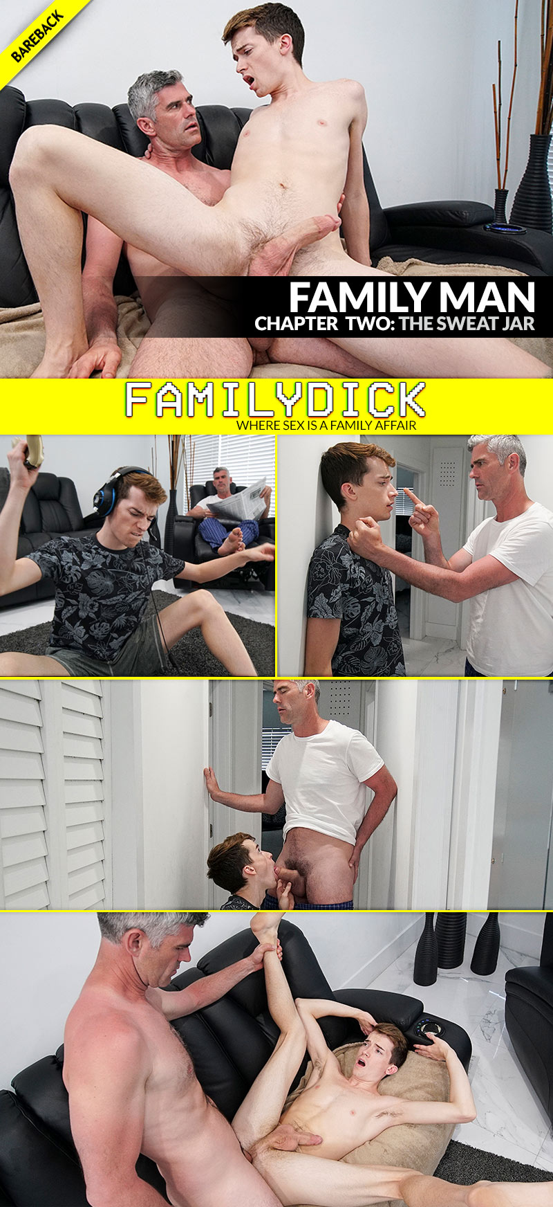 Family Man: THE SWEAT JAR, Chapter Two (with Alex Meyer and Bill) at FamilyDick