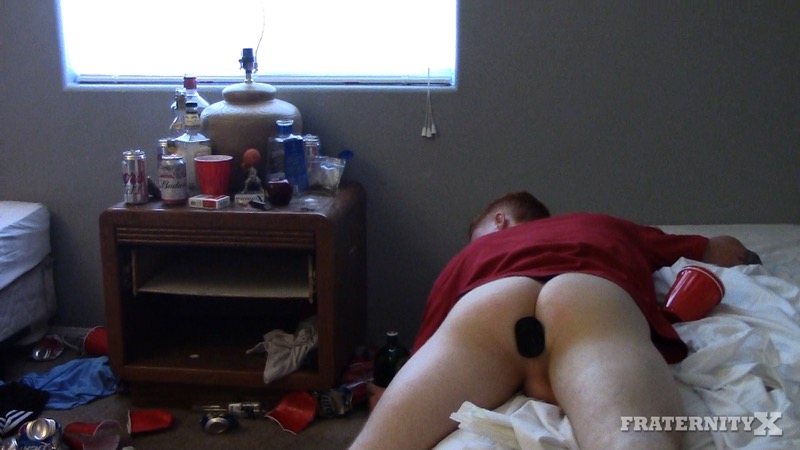 Stuffed and Hungover (Bareback) at FraternityX