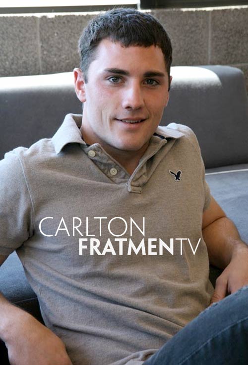Carlton (Naked College Jock) at Fratmen.tv