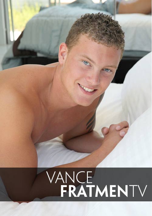 Vance (Naked College Frat Boy) at Fratmen.tv