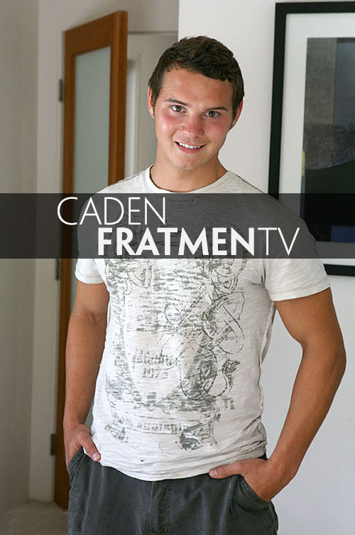 Caden (Naked College Jock) at Fratmen.tv