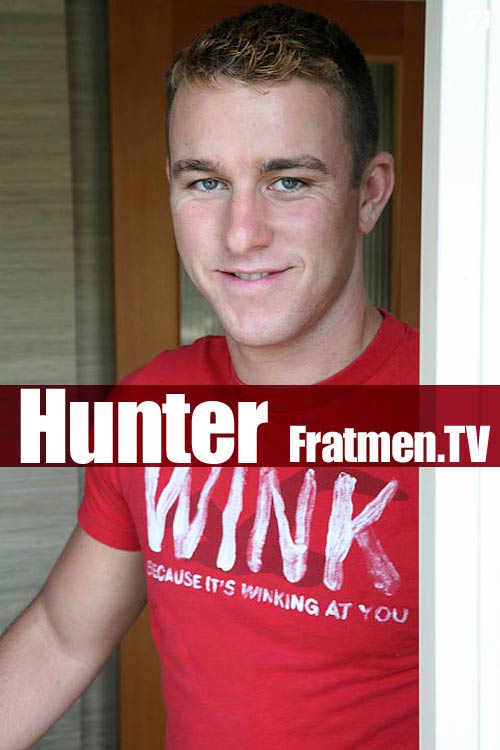 Hunter at Fratmen.tv