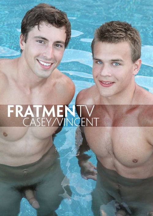 Casey & Vincent at Fratmen.tv