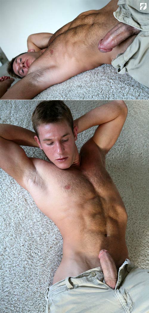 Collin (Naked Hairy College Stud) at Fratmen.tv
