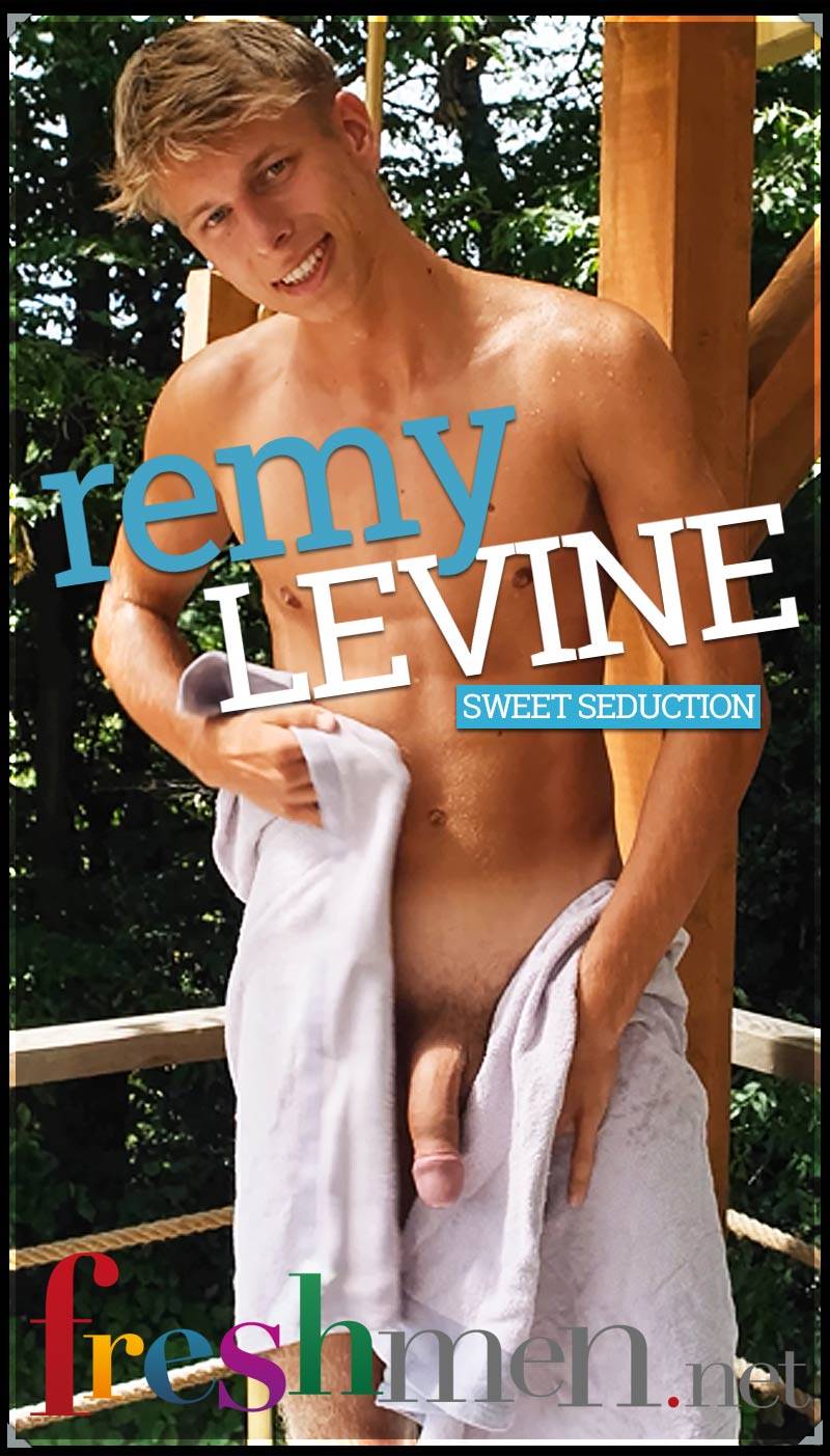 Remy Levine Opens Up and Shows Everything at Freshmen.net