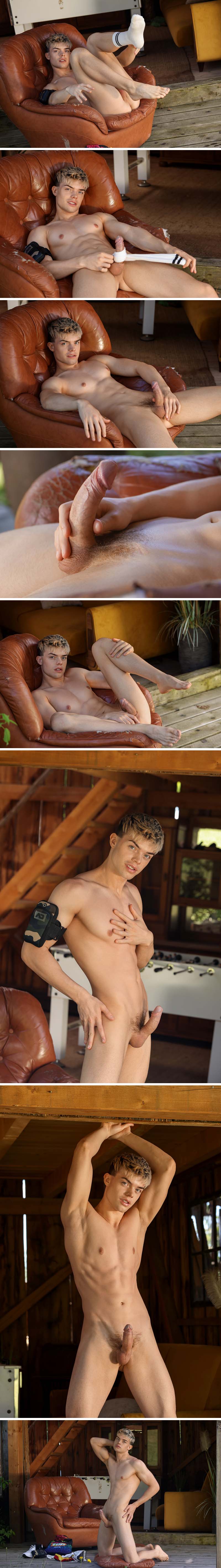Connor Austin Reveals His Bold Side in a Nude Solo Debut at Freshmen