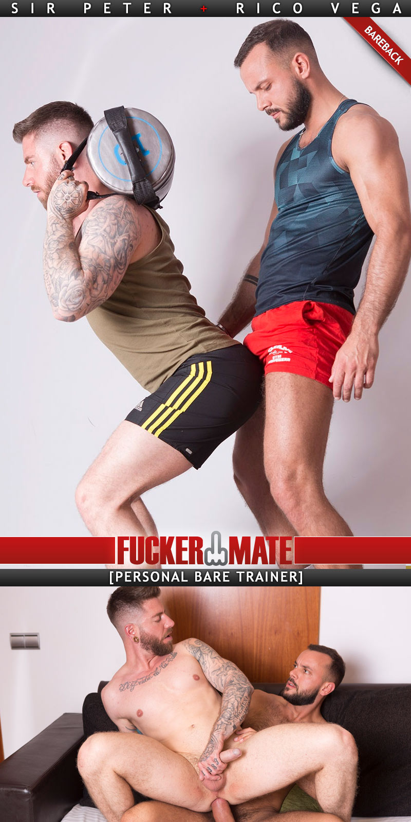 Personal Bare Trainer (Sir Peter Fucks Rico Vega) at Fuckermate