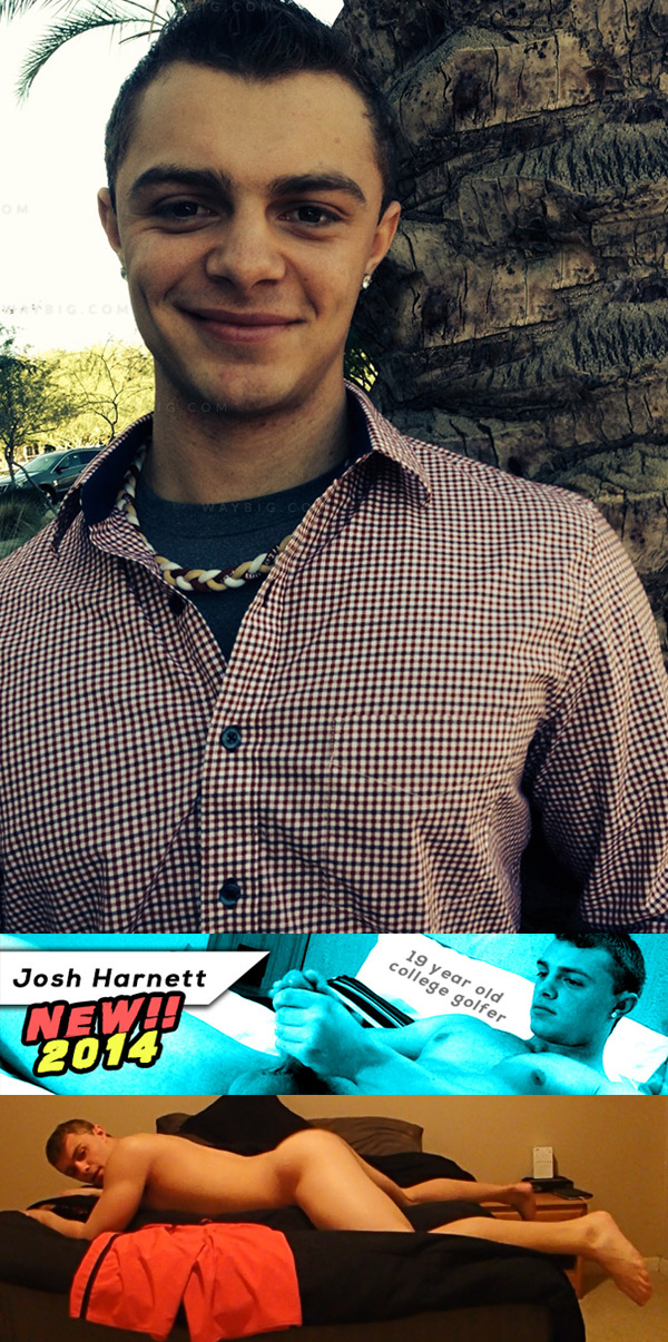 Josh Harnett (New Model) at GayHoopla