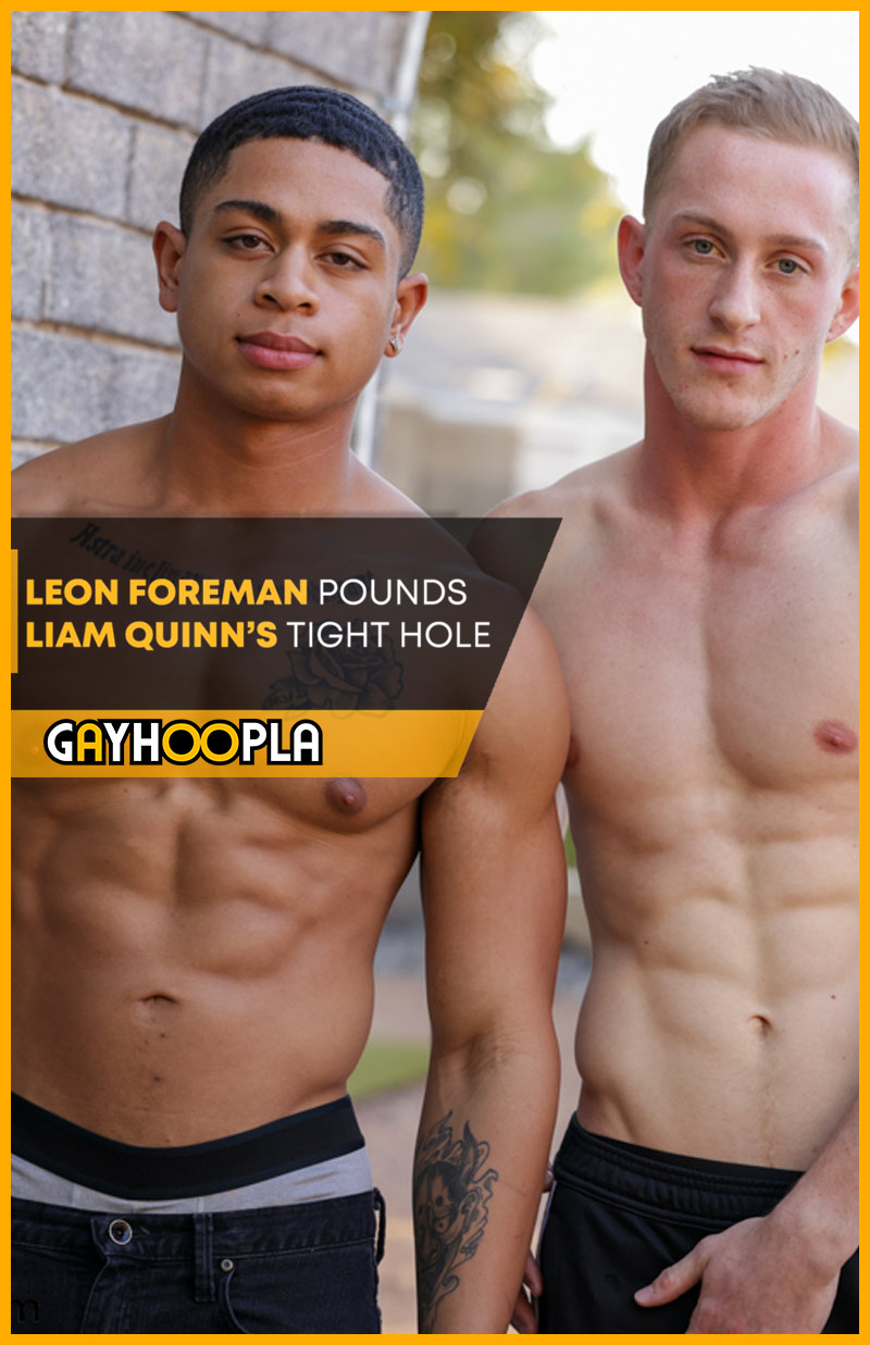 Leon Foreman Pounds Liam Quinn's Hole at GayHoopla