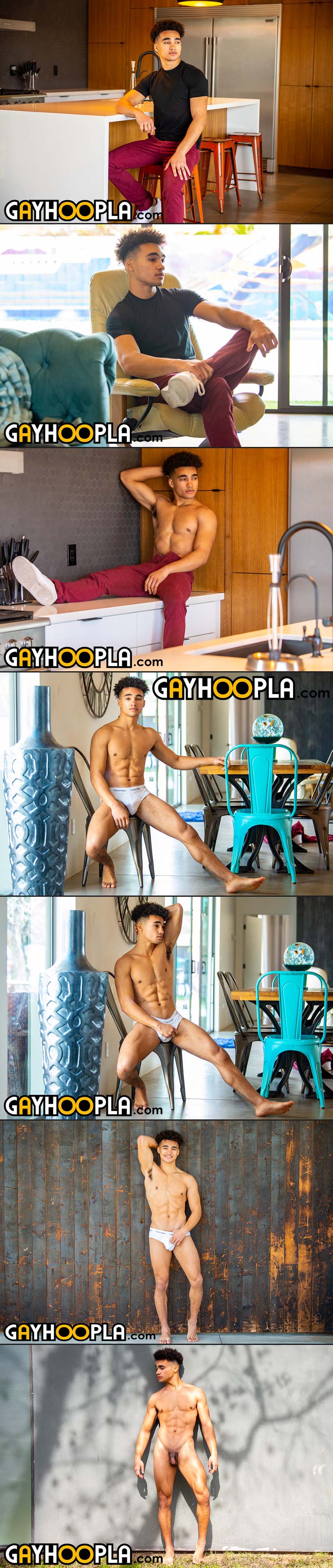 Justin Tyme's Porn Debut at GayHoopla