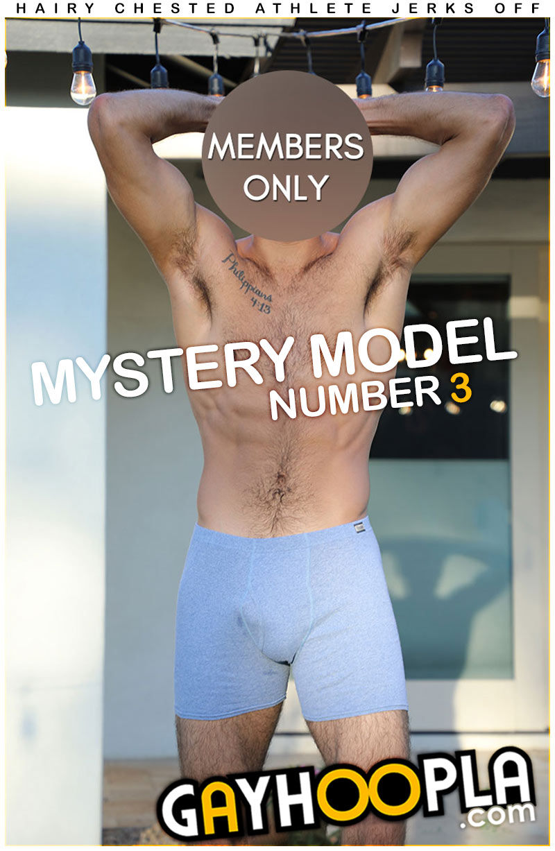 Mystery Model #3 at GayHoopla