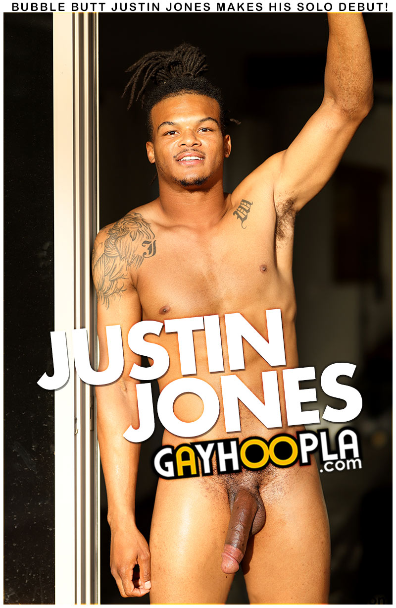 Bubble Butt Justin Jones Makes His Solo Debut! at GayHoopla