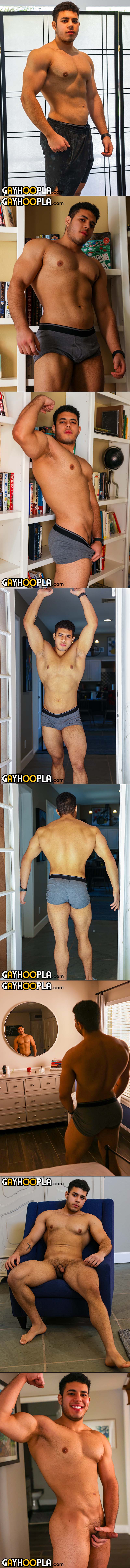 Jace Jenkins' Sexy Study Break and Explosive Climax at GayHoopla