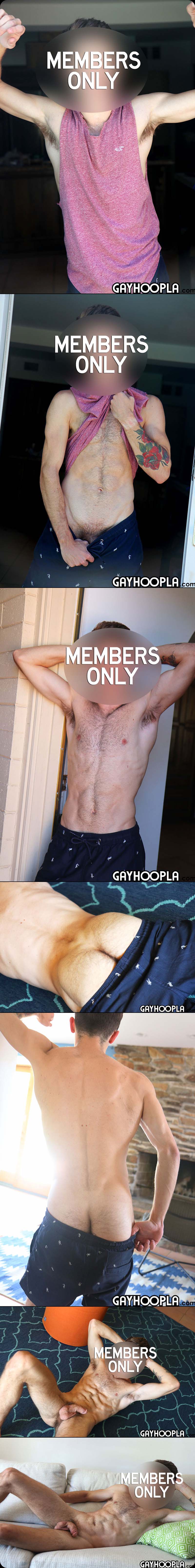 Mystery Model #63 (Conor Divine) at GayHoopla