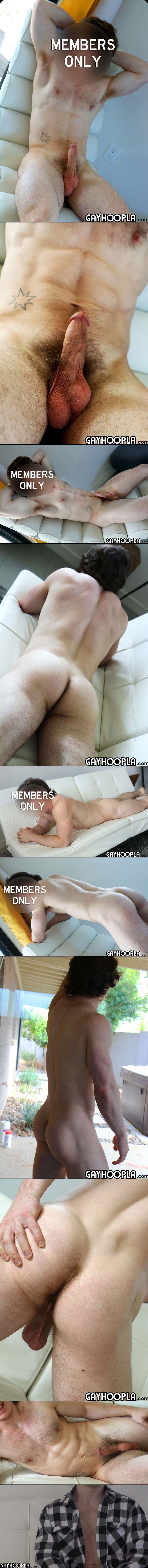 Tyler Woods [Mystery Model #69] at GayHoopla