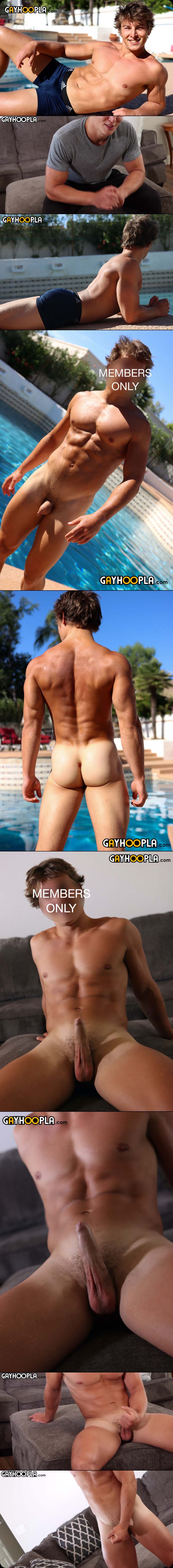 Slayton Pierce [Mystery Model #77] at GayHoopla