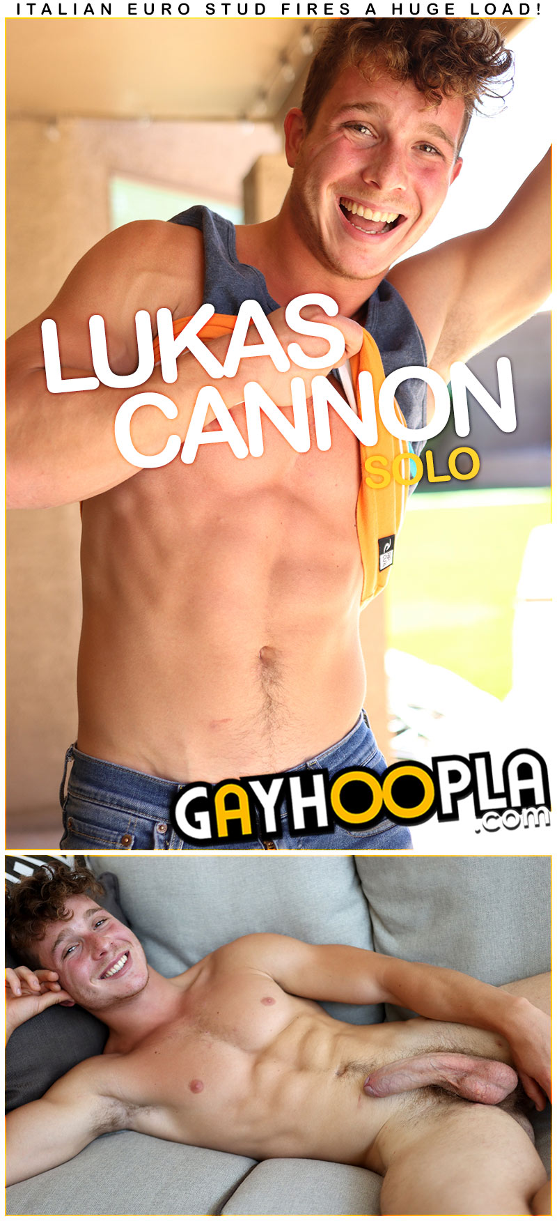Nick Cannon Gay Porn - GayHoopla: Lukas Cannon [Modern Day Italian Stallion] - WAYBIG