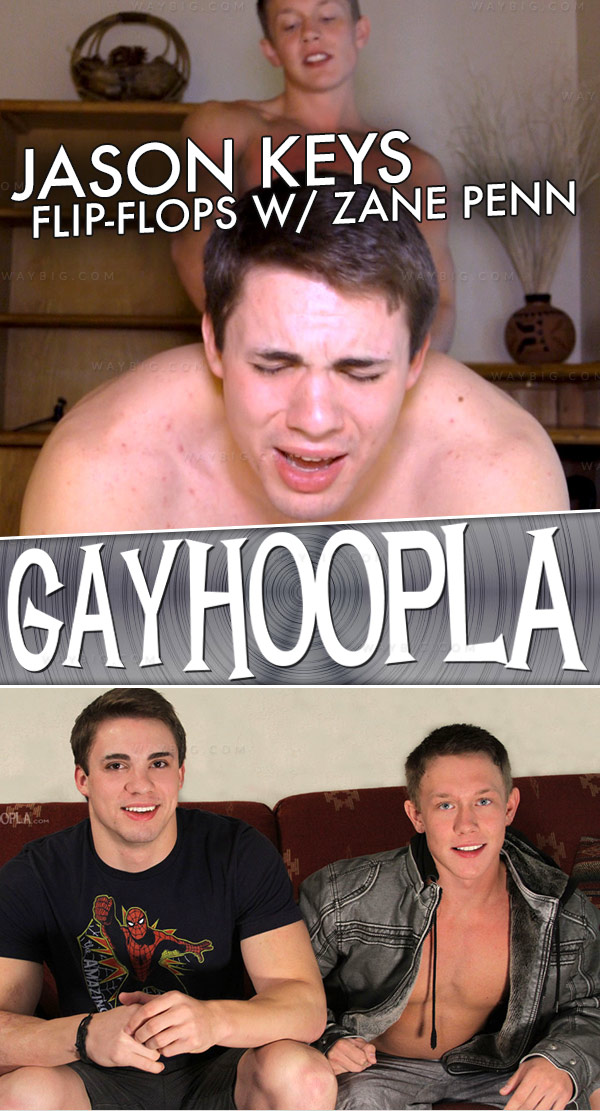 Jason Keys & Zane Penn (Flip-Flop) at GayHoopla