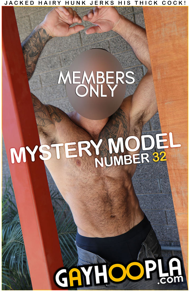Mystery Model #32 at GayHoopla