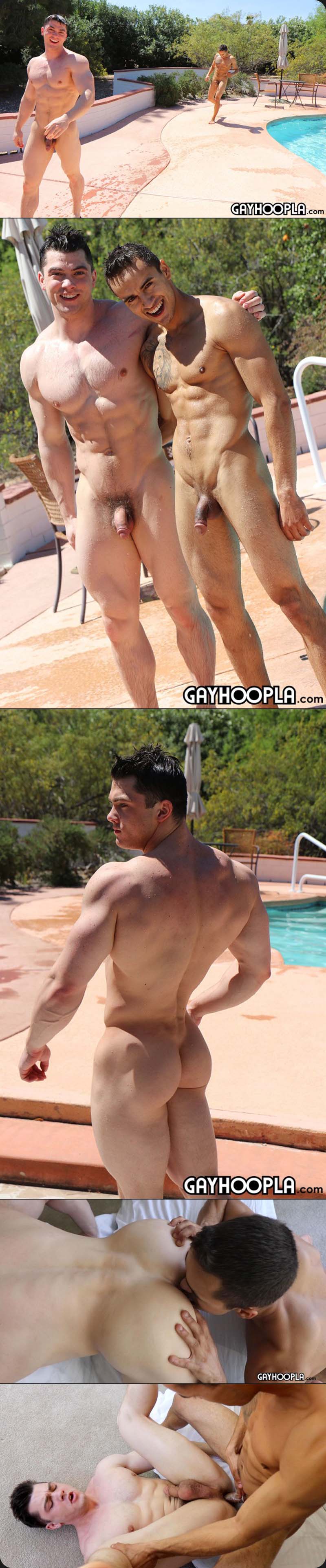 Collins Simpson and Ethan Manor Flip-Fuck at GayHoopla