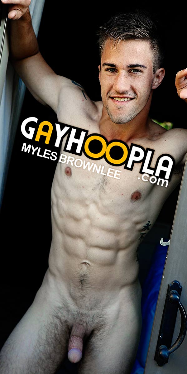 Myles Brownlee at GayHoopla
