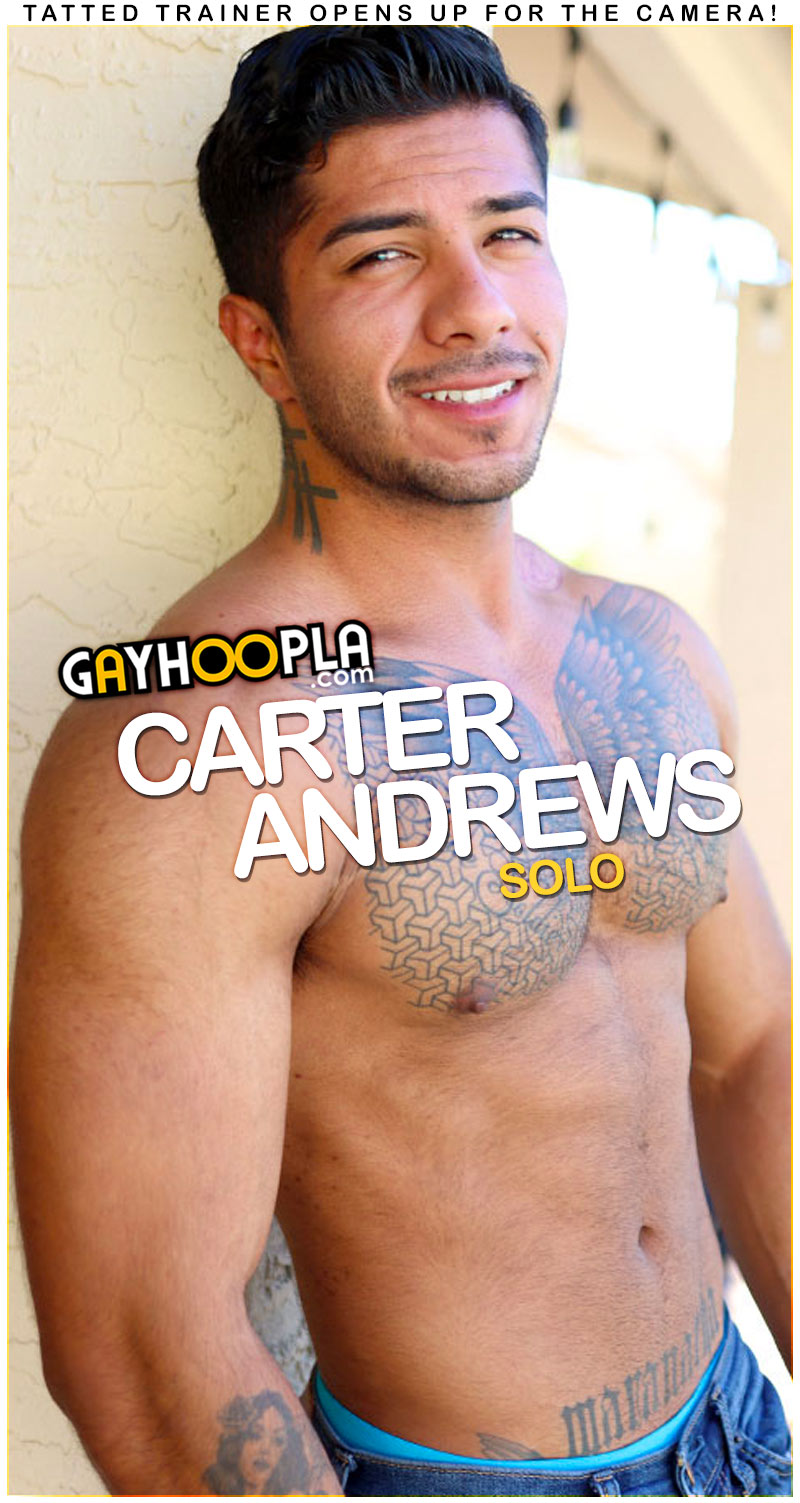 Carter Andrews at GayHoopla