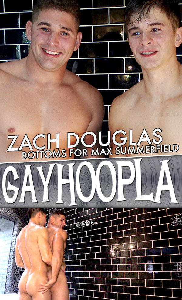 Zach Douglas Bottoms for Max Summerfield at GayHoopla