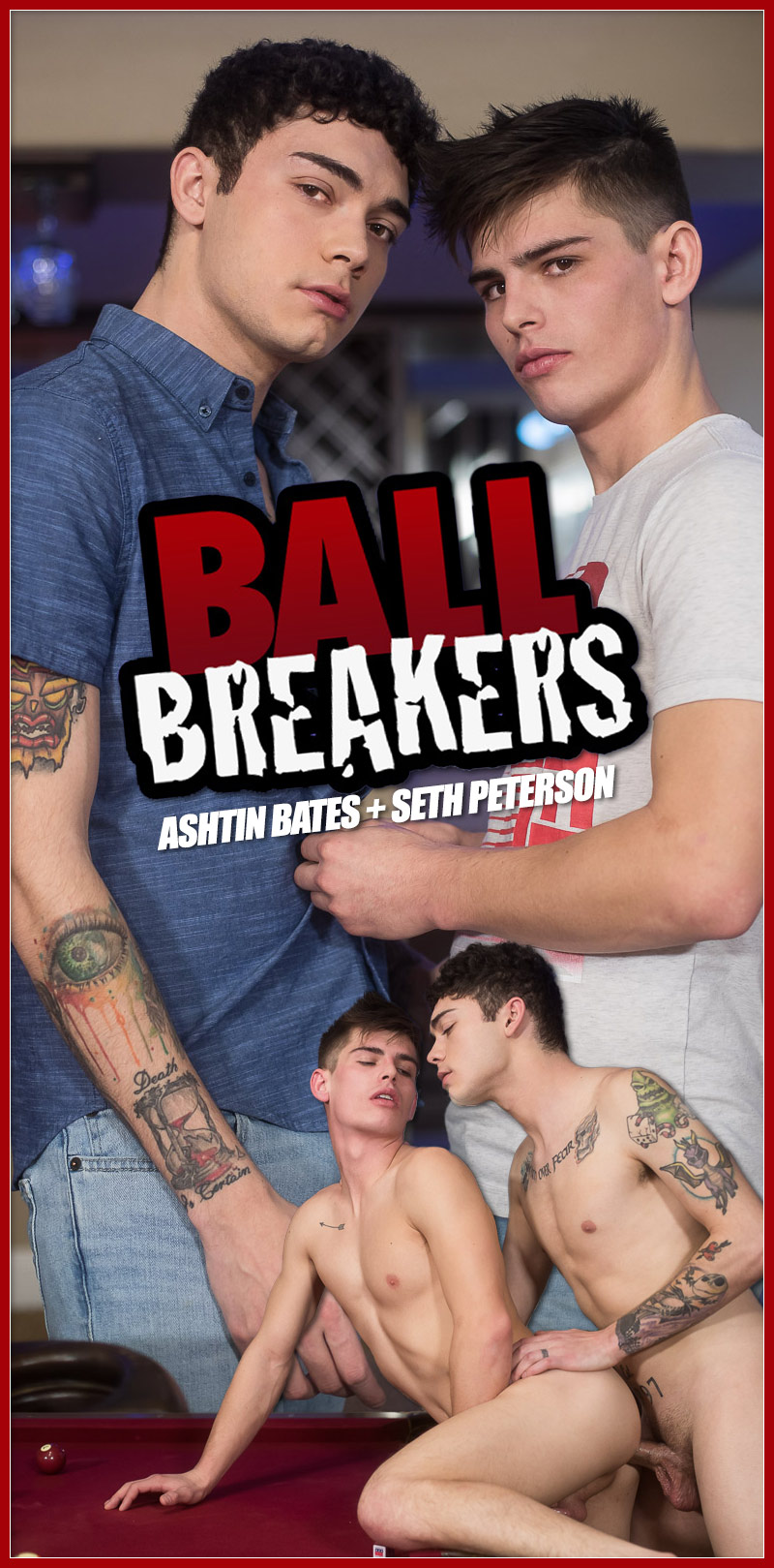 Ball Breakers (Ashtin Bates Fucks Seth Peterson) at HelixStudios