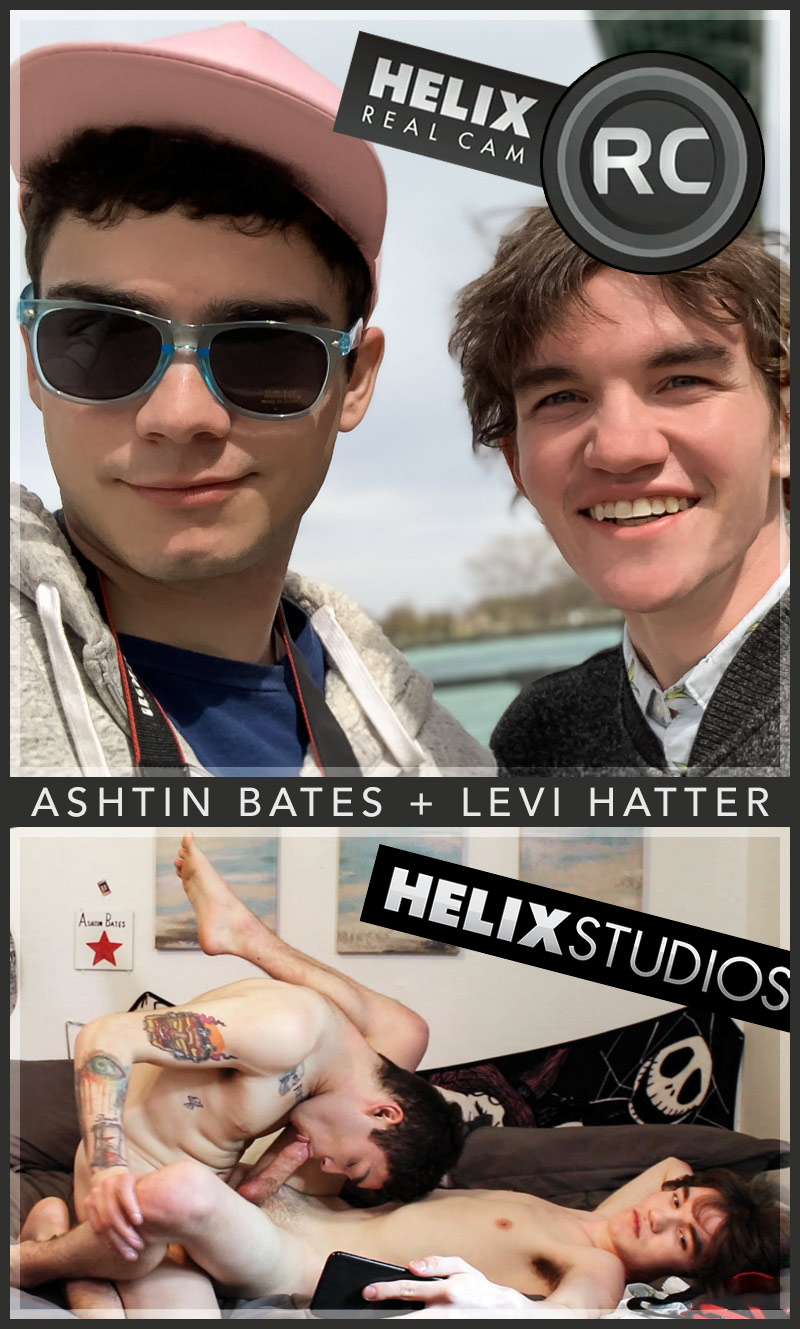 Real Cam (Ashtin Bates Fucks Levi Hatter) (Bareback) at HelixStudios