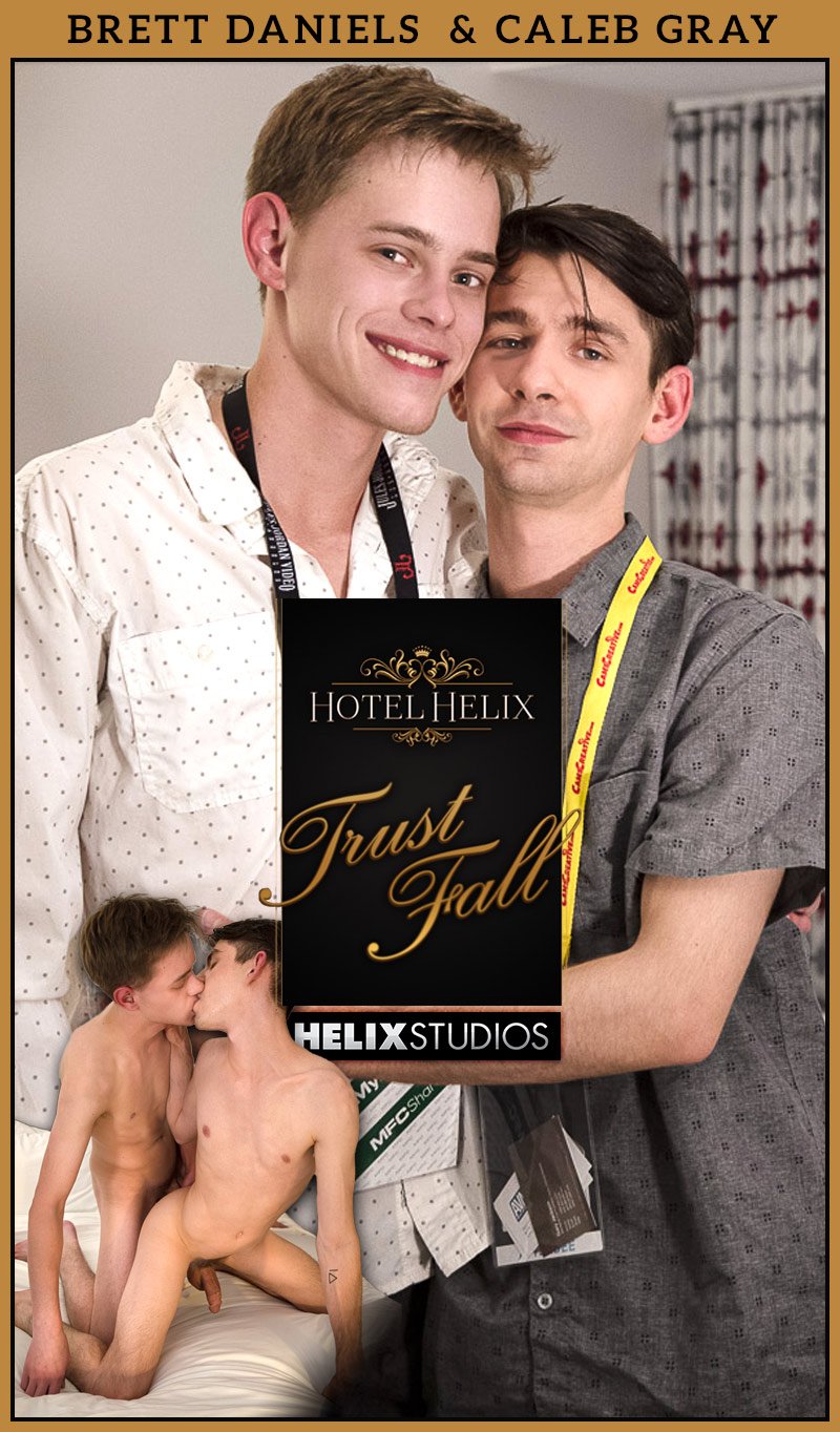 Hotel Helix: Trust Fall (Caleb Gray and Brett Daniels Flip-Fuck) at HelixStudios