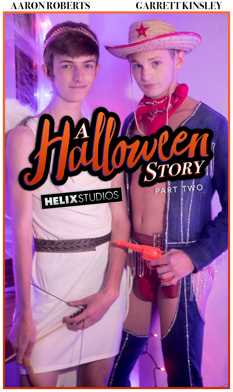 A Halloween Story: Part 2 (Garrett Kinsley Fucks Aaron Roberts) at HelixStudios