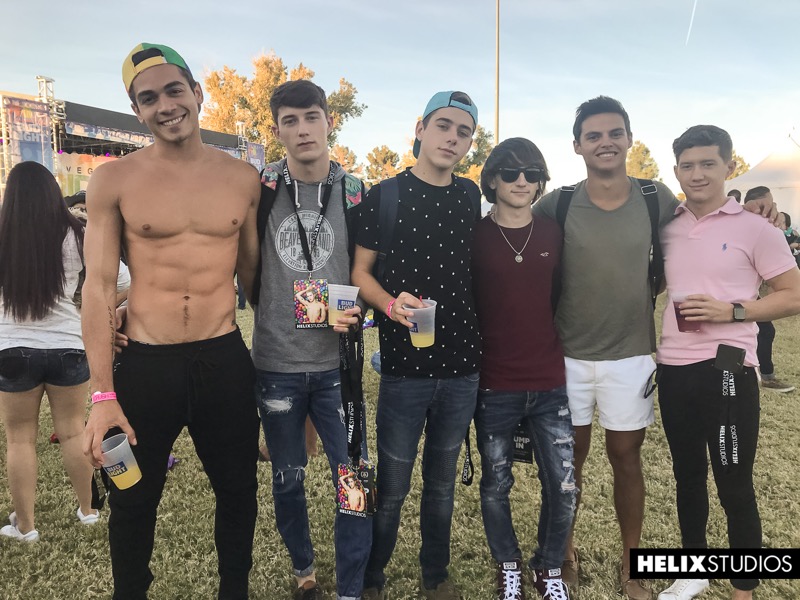 Vegas Pride Afterparty (Joey Mills, Cole Claire, Cameron Parks and Ashton Summers) at HelixStudios