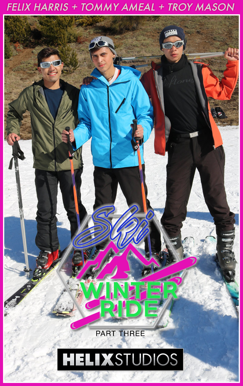 Ski Winter Ride, Part 3: Snowball Fight (Felix Harris, Tommy Ameal and Troy Mason) at Helix Studios