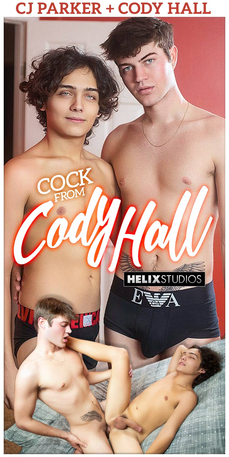 Cock From Cody Hall (Cody Hall Fucks CJ Parker) at Helix Studios