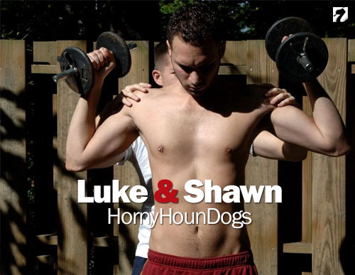 Luke & Shawn at HornyHounDogs