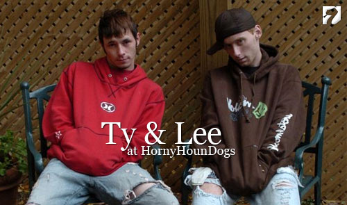 Ty and Lee in Be Gentle at HornyHounDogs