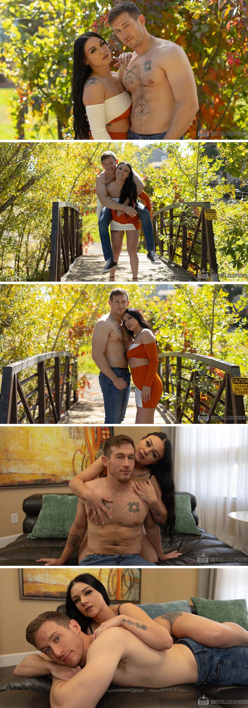 Barron and Jayde Kalipso Go From Flirting to the Bed FAST! at HotCollegeFucks