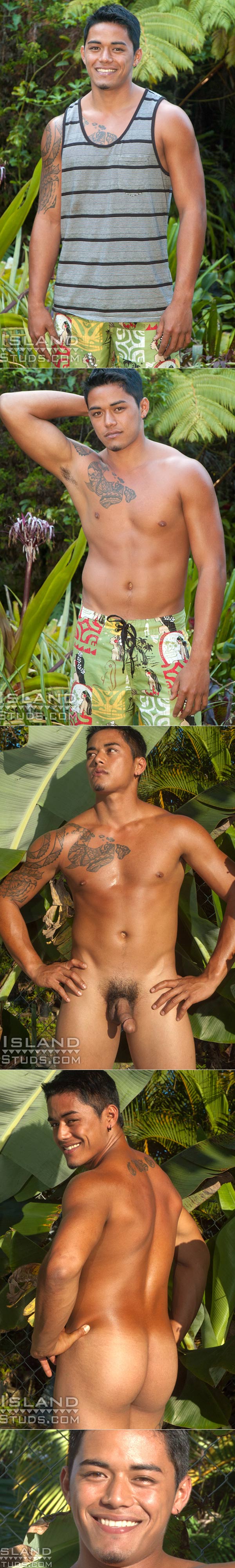 Keoni (Handsome Hawaiian with a Bubble Butt!) at IslandStuds
