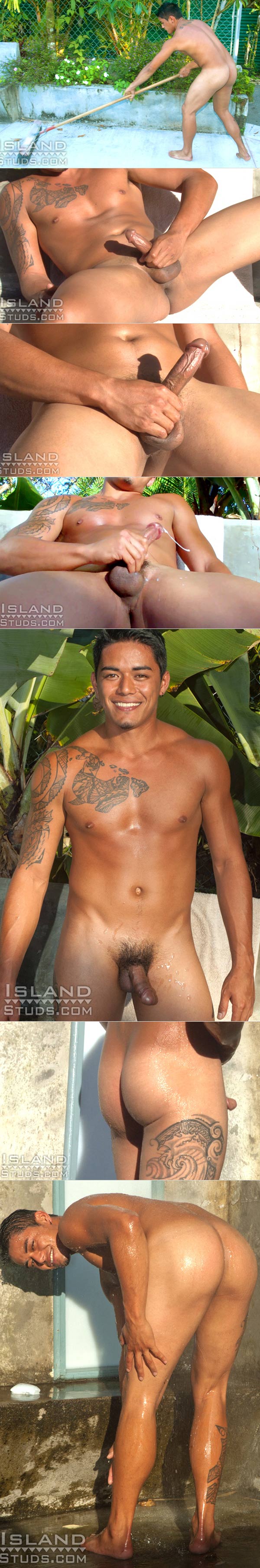 Keoni (Handsome Hawaiian with a Bubble Butt!) at IslandStuds