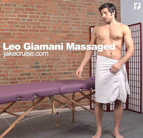 Leo Giamani Massaged at Jake Cruise
