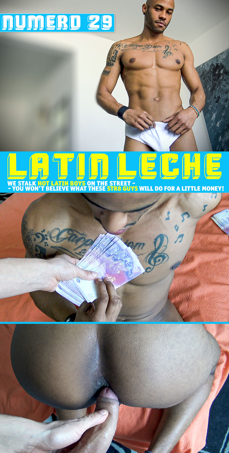 NUMERO 29 (Sexy Stud Swept Away With Cash) at Latin Leche